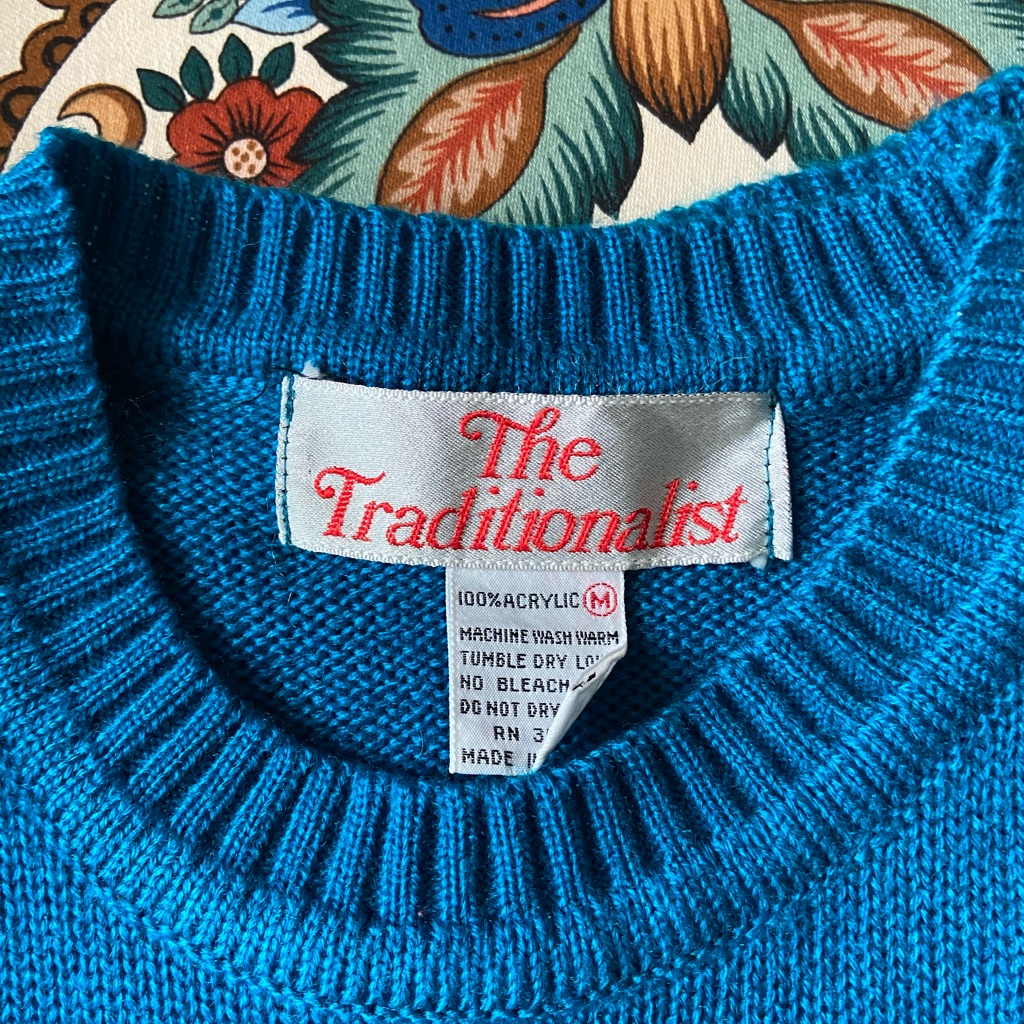 Vintage Monogram Sweater